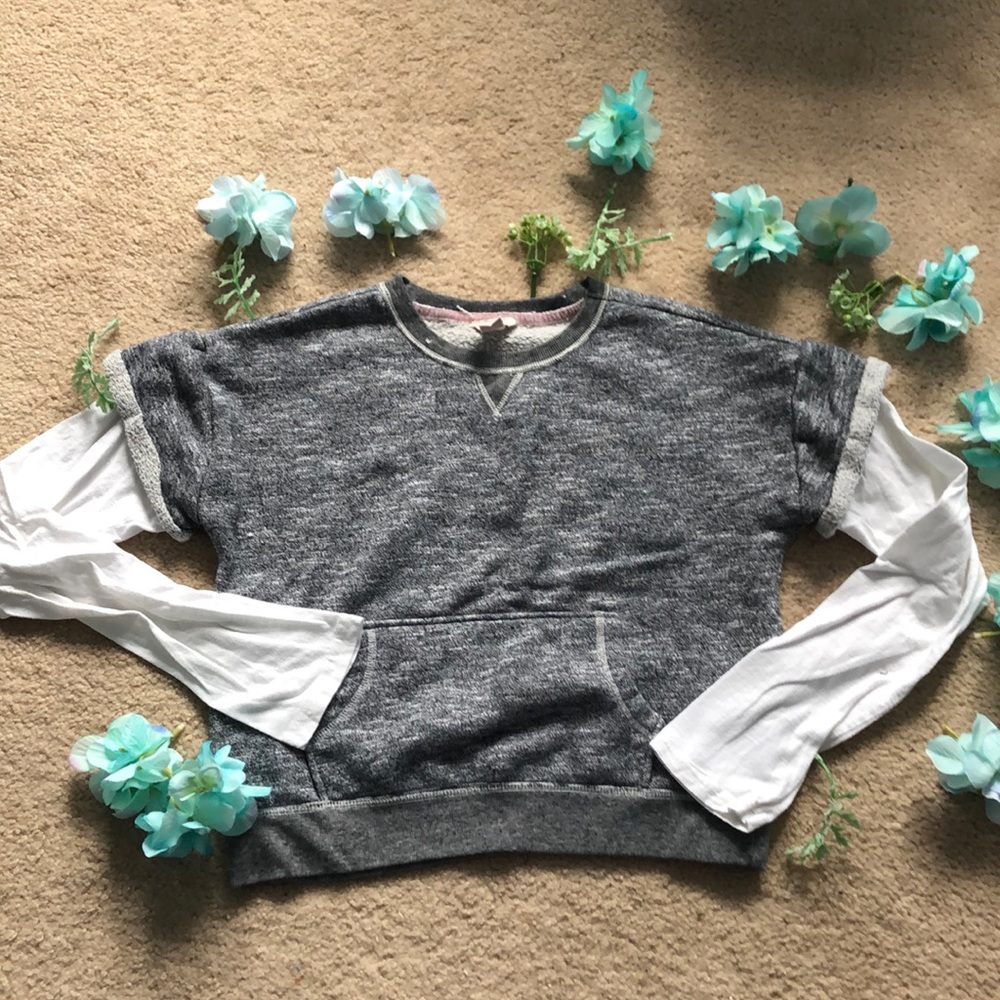 Cute Girls Sweatshirt Long Sleeve Tee